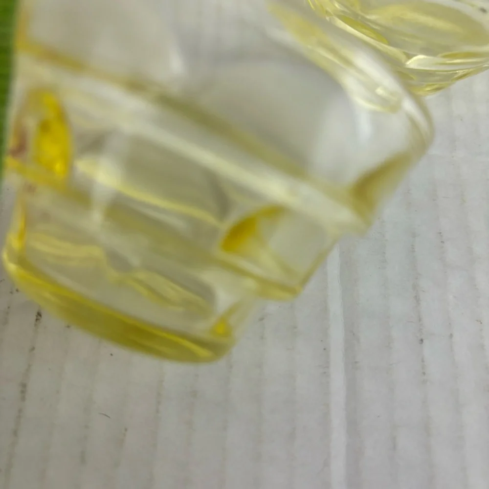 Set of Four Vintage Small Yellow Glass Bowls